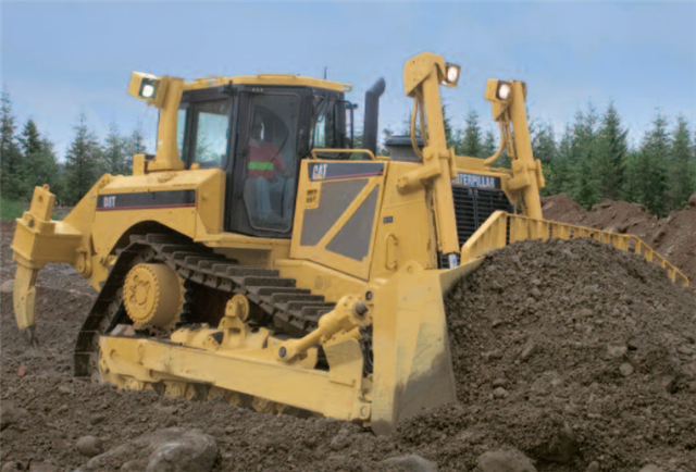 Trator de Esteira Caterpillar D8T