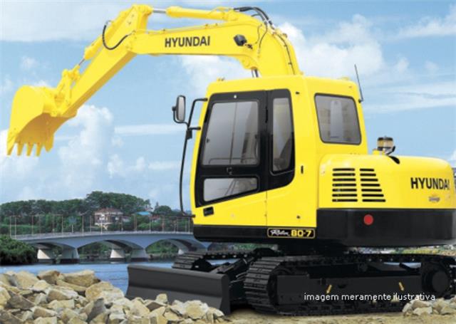 Escavadeira Hyundai R 80LC-7