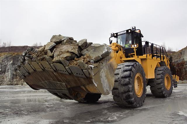 Pá Carregadeira Caterpillar 992K