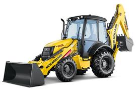 Retro Escavadeira New Holland B110B 4x4